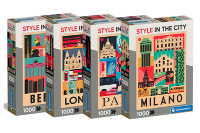 Puzzle 1000pz Style in The City