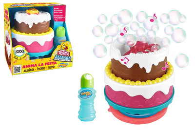 Torta Allegra Spara Bolle luci e musica