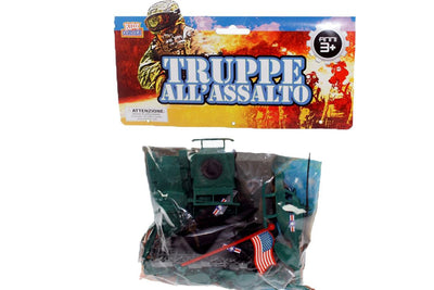 Busta soldati e mezzi Truppe all'assalto Kidz Corner