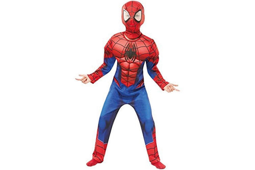 Costume Spider-Man con muscoli 7-8 anni