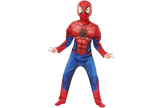 Costume Spider-Man con muscoli 5-6 anni