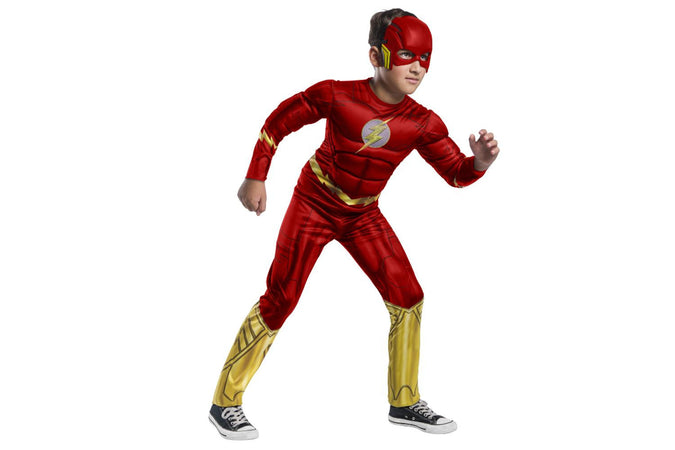 Costume Flash Deluxe 8-10anni