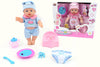Baby e Me Bebe' con Set Pappa 30 cm