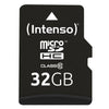INTENSO MICRO SDHC 32GB CLASSE 10 + ADATTATORE SD