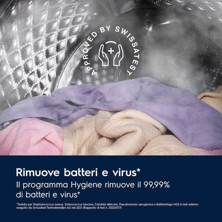 Electrolux EW6F110G Serie 600 Sensicare Lavatrice cm. 60 - capacità 10 kg - bianco