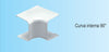 First profilfreddo angolo interno per canalina 65x50mm