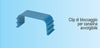 First profilfreddo supporto di bloccaggio per canalina 65x50mm - 2pz