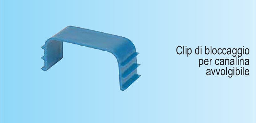 First profilfreddo supporto di bloccaggio per canalina 65x50mm - 2pz