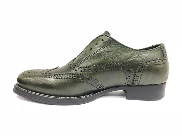 Francesine donna FLAMOUR pelle verde