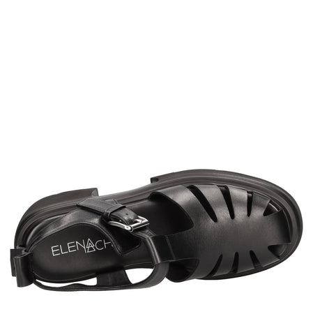 Elena Iachi Sandali Nero da donna