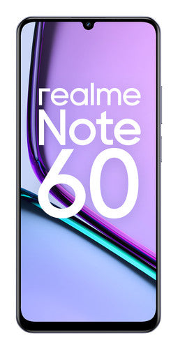 realme Note 60 17,1 cm (6.75) Doppia SIM Android 14 4G USB tipo-C 6 GB 128 GB 5000 mAh Nero, Color marmo - (realme Note 60 17,1