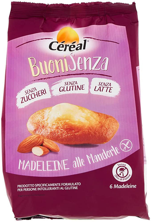 Cereal madeleine mandorle 180g