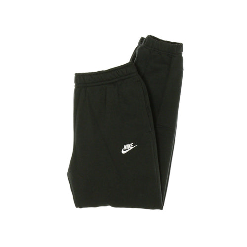 Nike Pantalone Tuta Felpato Uomo Sportswear Club Fleece Pant Black/black/white da uomo