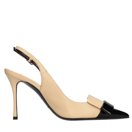 Sergio Rossi Scarpe con Tacco Beige da donna