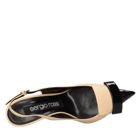 Sergio Rossi Scarpe con Tacco Beige da donna