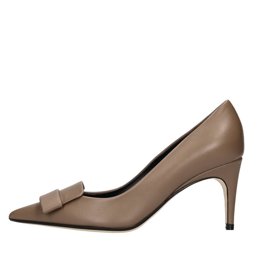 Sergio Rossi Scarpe con Tacco Marrone da donna