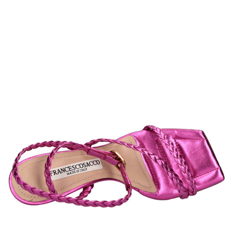 FRANCESCO SACCO Sandali Fucsia da donna