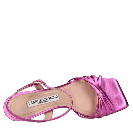 FRANCESCO SACCO Sandali Fucsia da donna