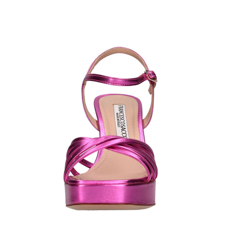 FRANCESCO SACCO Sandali Fucsia da donna