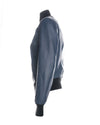 Bomber Donna - Bomber Donna Blu in vera pelle