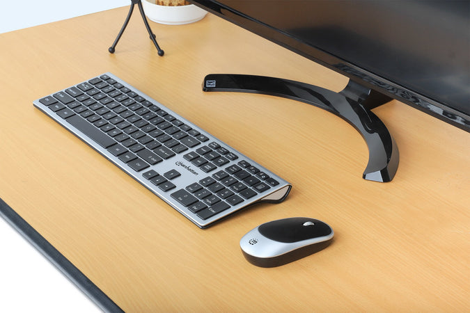 Kit Tastiera e Mouse 1200 Dpi Wireless, MWK7400