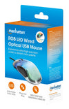 Mouse Ottico USB 12800 Dpi Retroilluminazione LED RGB