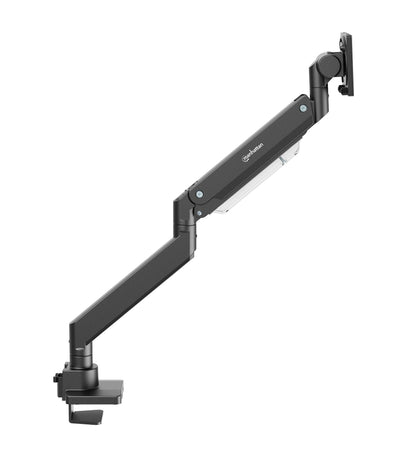 Supporto da Tavolo per Monitor Singolo 17-57'' con Molla a Gas in Alluminio Ultra Resistente con Porte USB
