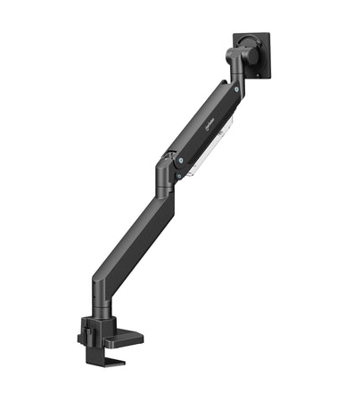 Supporto da Tavolo per Monitor Singolo 17-57'' con Molla a Gas in Alluminio Ultra Resistente con Porte USB