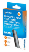 Docking Station da Viaggio USB-C&trade PD a HDMI 4 in 1