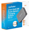 Stazione di Ricarica USB-C&trade Power Delivery 4 Porte GaN 240W / PD3.2