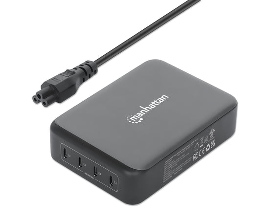 Stazione di Ricarica USB-C&trade Power Delivery 4 Porte GaN 240W / PD3.2