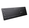 Tastiera Wireless Layout Italiano Nero