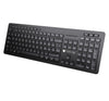 Tastiera Wireless Layout Italiano Nero