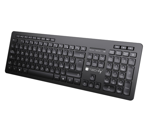 Tastiera Wireless Layout Italiano Nero