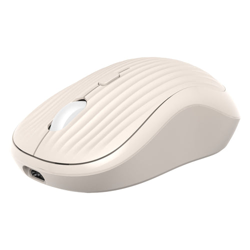 Mouse Ottico Wireless 1600 Dpi 4D Beige, WM-602BE