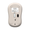 Mouse Ottico Wireless 1600 Dpi 4D Beige, WM-602BE