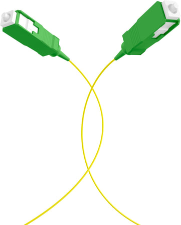 Pigtail Fibra Ottica Monomodale OS2 SC/APC G652D 2m Giallo