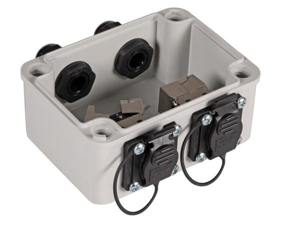 Scatola di Distribuzione IP67 2xRJ45 Cat.6A