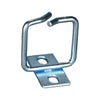 Anello Passacavi Frontale 40x40 mm in Acciaio Zincato per Armadi Rack