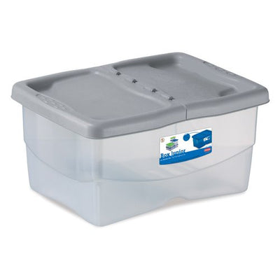 Contenitore salvaspazio Stefanplast 12901 STEFANOBOX Junior Stone grey