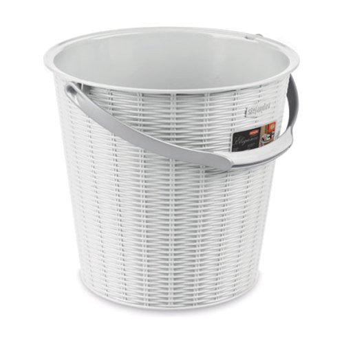 Secchio Stefanplast 29500 ELEGANCE Bianco