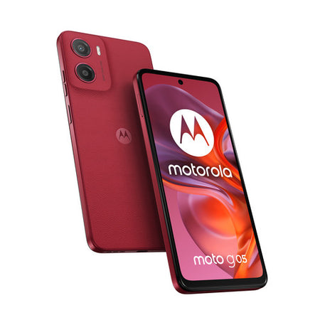 Motorola moto g05 16,9 cm (6.67") Doppia SIM Android 15 4G USB tipo-C 4 GB 256 GB 5200 mAh Rosso - (Motorola moto g05 16,9 cm (6
