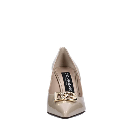 Dolce &amp; Gabbana Scarpe con Tacco Beige da donna