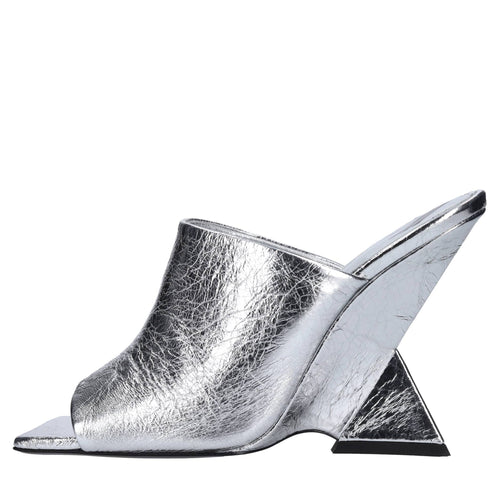 The Attico Sandali Argento da donna