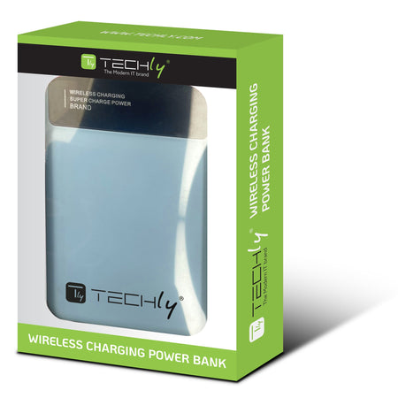 Power Bank Wireless Magnetico 3 in 1 con LED 10.000 mAh 22,5W Azzurro