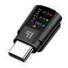 Adattatore Convertitore Audio DAC con Equalizzatore da USB-C&trade a 3,5 mm Nero