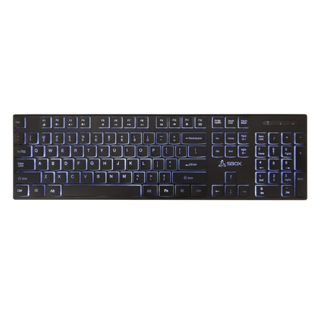 Tastiera 105 Tasti USB Layout Americano, colore Nero
