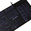 Tastiera 105 Tasti USB Layout Americano, colore Nero