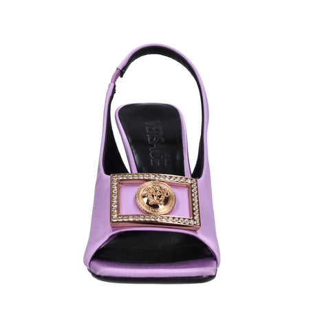 Versace Sandali Viola da donna