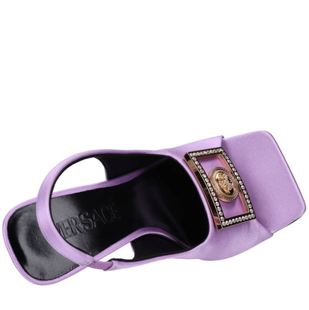 Versace Sandali Viola da donna